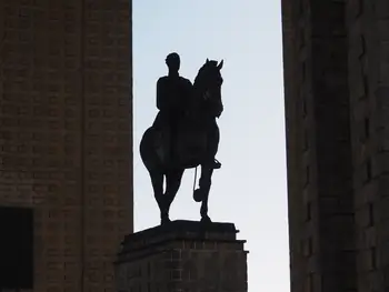 Koning Albert I-monument in Nieuwpoort (België)